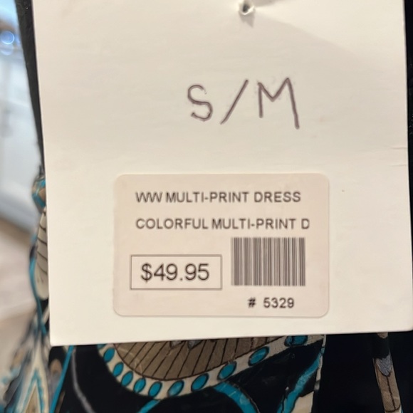 Beautiful Bohemian style Maxi Dress with adjustable straps and tie back - Picture 8 of 8